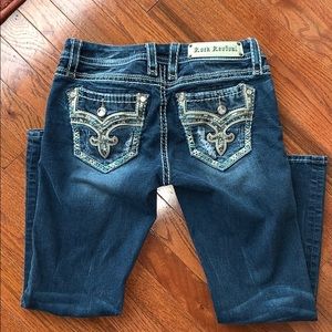 Rock Revival Meri Crop Jeans Size 28